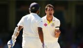 Starc reprimanded for Vijay send-off