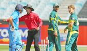 2nd ODI:  Sharma in verbal spat with Aus players