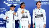 British Grand Prix: Hamilton on pole at Silverstone