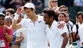 Wimbledon: Paes-Nestor fight back to advance; Sania-Soares cruise