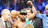 Mayweather stripped of welterweight title he won vs Pacquiao