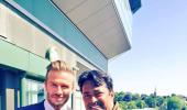 Wimbledon: Look who came to meet Leander Paes!