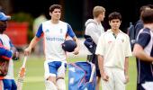 PHOTOS: Arjun Tendulkar joins England's nets session at Lord's