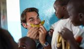 Charity drive: Federer inaugurates 81st pre-school in Malawi