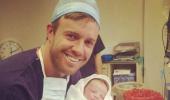 It's a baby boy for South Africa captain AB de Villiers!