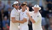 Edgbaston Test: Finn's five-for puts England on brink of victory