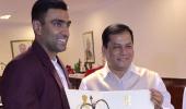 FIRST LOOK: Ashwin presented Arjuna Award