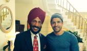 Milkha Singh hosts cast of Dil Dhadakne Do