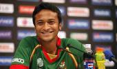 Bangladesh's Shakib Al Hasan completes grand all-round double