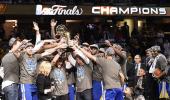 PHOTOS: Warriors beat Cavaliers to clinch NBA title