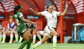 Women's World Cup: US top 'group of death' after Wambach's goal record