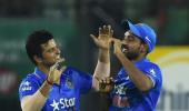 Raina's all-round show helps India thrash Bangladesh