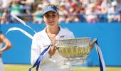 Bencic stuns Radwanska in Eastbourne to claim maiden title