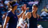 Sania-Hingis pair enters semis of Aegon International