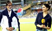 PHOTOS: Team Piku spotted at Wankhede!