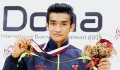 Coach wants more international events for boxers as Thapa wins gold