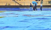 Wet outfield prevents play on Day 4 too in India-SA Test