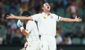 Day-night Test, PIX: Hazlewood makes Kiwis suffer in Starc's absence