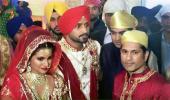 PHOTOS: Harbhajan-Geeta Basra tie the knot in Jalandhar