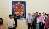 After 'Puja' at New Jersey temple, MS urges Diaspora to back Team India