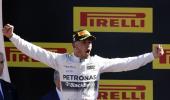 Hamilton roars to 53 point lead over Rosberg