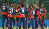 IPL PHOTOS: Mishra, De Kock help Delhi thrash Punjab