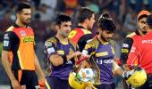 IPL PHOTOS: Gambhir, Yadav help Kolkata ease past Hyderabad