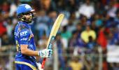 IPL PHOTOS: Rohit, Pollard help Mumbai ease past RCB