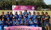 Indian women down Pakistan to complete Asia Cup 'double hat-trick'