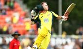 PIX: Warner nears Sachin, Sourav record as Aus down Kiwis to win series