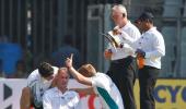 Umpire Reiffel to miss rest of Mumbai Test