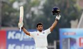 PHOTOS: Nair's triple century propels India to record total