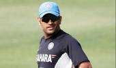 Dhoni skips nets session as Team India players go through the grind