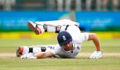 2nd Test PIX: Bad light, England lower order ensure match ends in draw