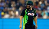 Injured Finch to miss 3rd T20; Khawaja to replace him