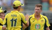 Finch praises Aus bowlers after another easy win over India