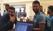 PHOTOS: Team India reaches West Indies to play four-Test series