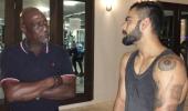 PHOTOS: When Kohli and Co met Viv Richards