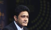 Anil Kumble in race to become India's chief coach