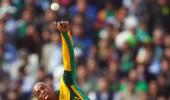 South Africa's WT20-bound spinner Phangiso suspended over illegal action