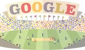 T20 World Cup celebrated with a doodle!