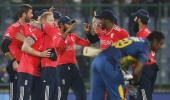 WT20 PHOTOS: England hold nerve to beat Lanka; reach semis