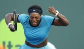 Serena Williams takes another step to ninth Miami title