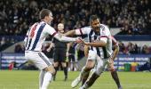 West Brom's Rondon sinks 10-man Manchester United