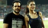 SPOTTED! Emraan Hashmi, Nargis Fakhri at IPL match