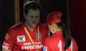 PHOTOS: Preity brings hubby to stadium; Morrison gets flak