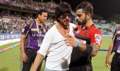 PHOTOS: SRK, Parineeti watch at Eden as KKR are thrashed by RCB