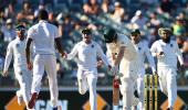 1st Test: Rabada fires as SA close on victory vs Australia