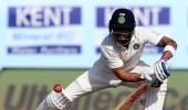 Captain Kohli helps India escape with a draw in Rajkot