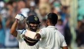 PHOTOS: Kohli, Pujara punish England on day 1